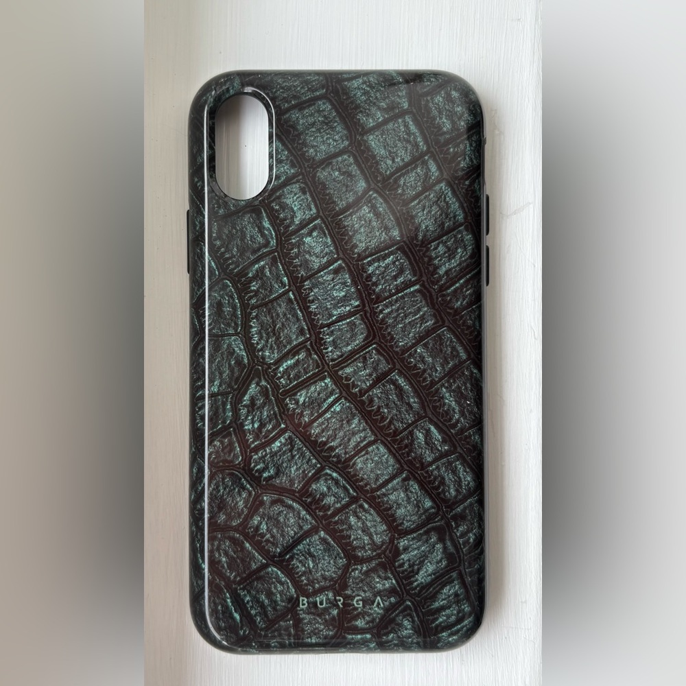 BURGA iPhone X/XS Crocodile Pattern Phone Case